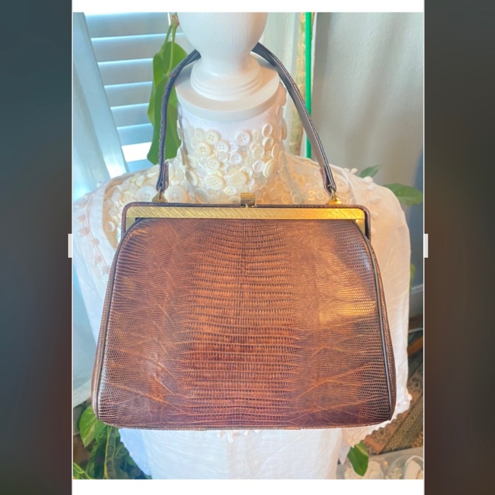 Lizard Leather Vintage purse